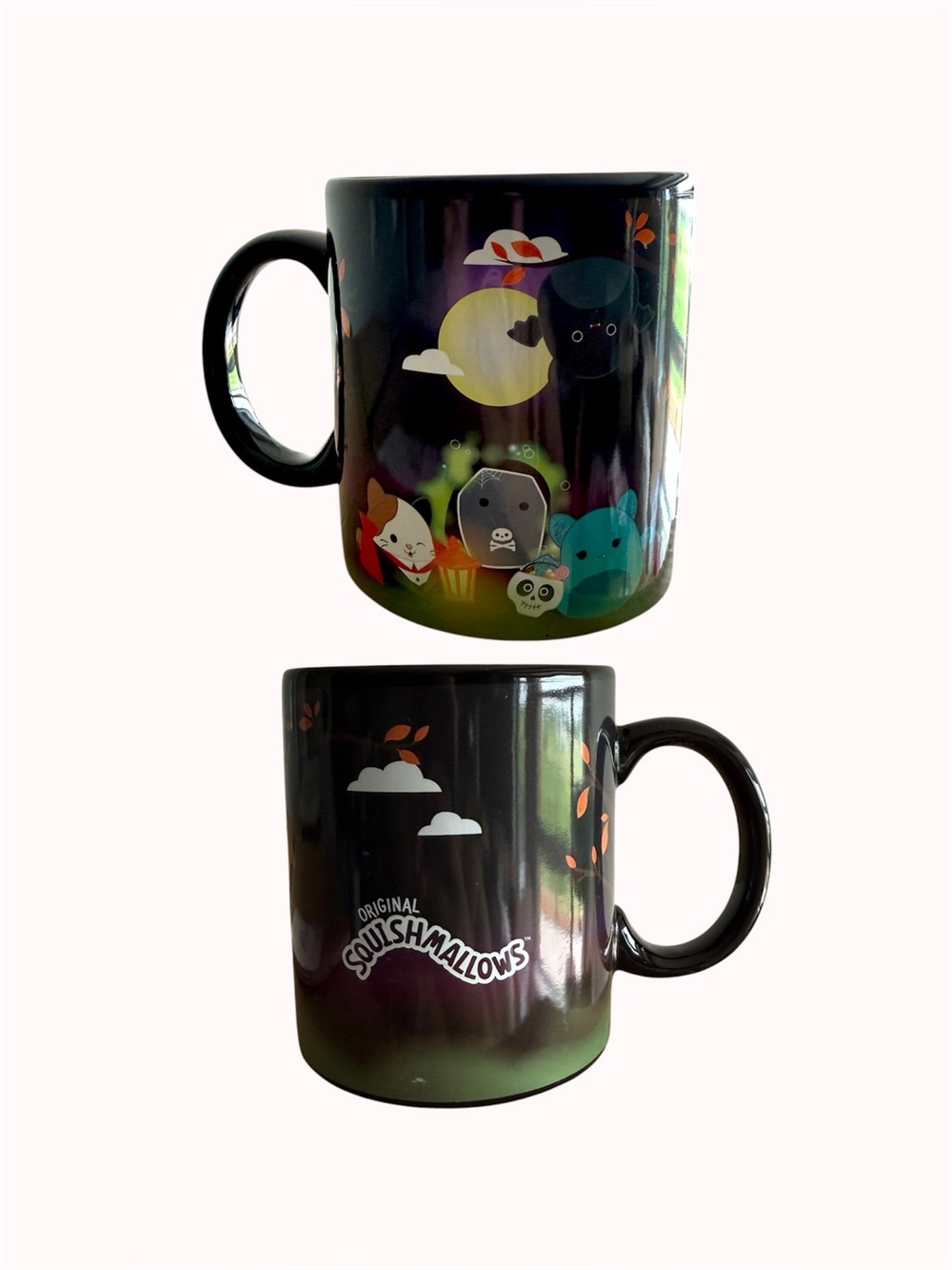Squishmallows Halloween color changing coffee mug